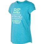 Girls 7-16 New Balance Graphic Tee, Girl's, Size: 10-12, Med Blue