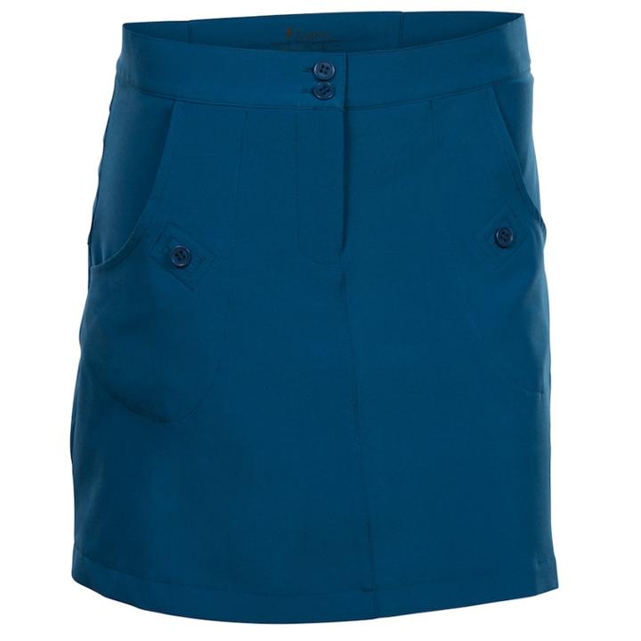 Women's Nancy Lopez Charming Golf Skort, Size: 2, Dark Blue