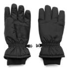Women's Igloos Solid Waterproof Ski Gloves, Size: S-m, Black