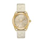 Drive From Citizen Eco-drive Women's Ltr Leather Watch - Fe6082-08p, Size: Medium, White
