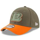 Adult New Era Cincinnati Bengals 39thirty Salute To Service Flex-fit Cap, Men's, Size: S/m, Brown