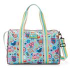 Lily Bloom Patterned Overnight Travel Bag, Women's, Blue Other