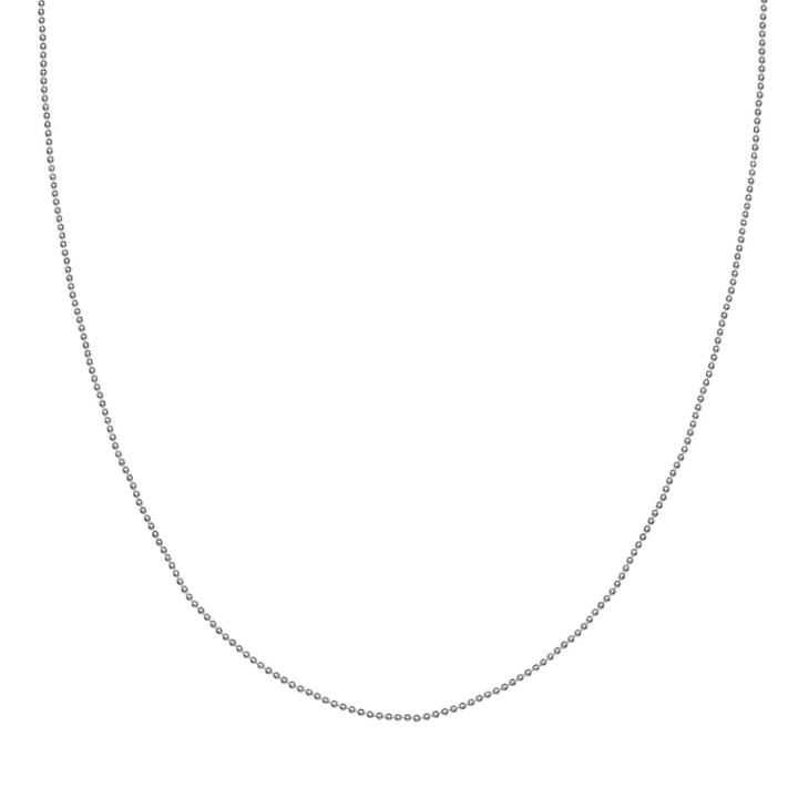 Sterling Silver Ball Chain Necklace, Women's, Size: 20, Grey