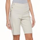 Women's Briggs Pull-on Sailor Skimmer Pants, Size: 8, Lt Brown