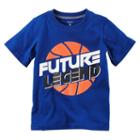 Boys 4-8 Carter's Sport-themed Graphic Tee, Size: 8, Med Blue