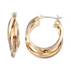 Apt. 9&reg; Triple Hoop Earrings, Women's, Gold