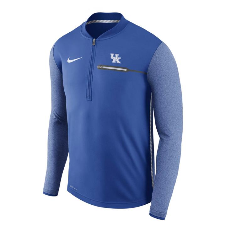 Men's Nike Kentucky Wildcats Coach Pullover, Size: Xxl, Blue