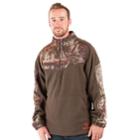 Huntworth 1/4-zip Camouflage Fleece Pullover - Men, Size: Xl, Green
