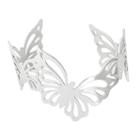 Sterling Silver Butterfly Cuff Bracelet, Women's, Size: 7.25
