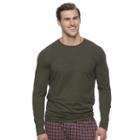 Big & Tall Apt. 9&reg; Premier Flex Classic-fit Stretch Crewneck Tee, Men's, Size: Xl Tall, Green