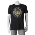 Men's Guns N' Roses Bullet Tee, Size: Xl, Black