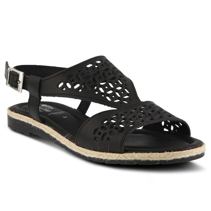 Spring Step Creshia Women's Sandals, Size: 36, Black