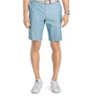 Men's Izod Flat-front Oxford Shorts, Size: 32, Brt Blue