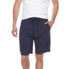 Big & Tall Chaps Woven Sleep Shorts, Men's, Size: Xl Tall, Blue (navy)