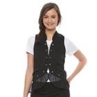 Disney Pirates Of The Caribbean: Juniors Collection Chiffon Hem Vest, Girl's, Size: Small, Black