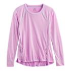 Girls 7-16 & Plus Size So&reg; Performance Crew Tee, Size: 14 1/2, Purple