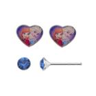 Disney's Frozen Anna & Elsa Kids' Crystal Stud Earring Set, Girl's, Multicolor