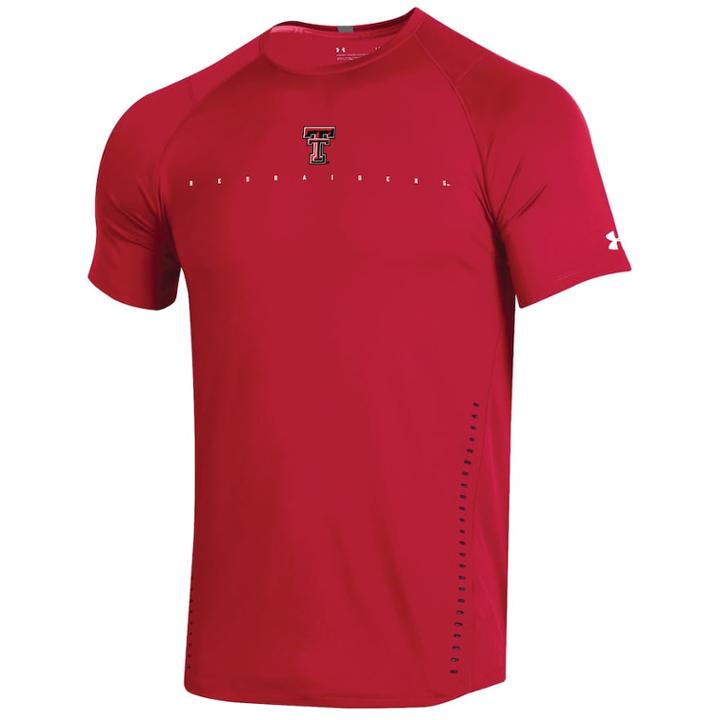 Men's Under Armour Texas Tech Red Raiders Sideline Training Tee, Size: Medium, Multicolor