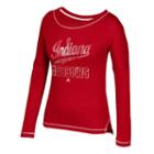 Women's Adidas Indiana Hoosiers Soft And Faded Tee, Size: Large, Red