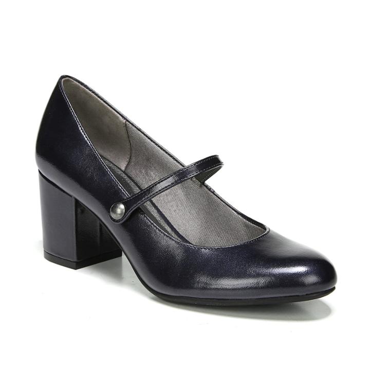 Lifestride Parigi Women's Mary Jane High Heels, Size: Medium (11), Blue