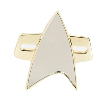 Star Trek: Voyager Communicator Badge By Quantum Mechanix, Kids Unisex, Multicolor