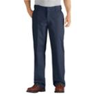 Dickies Relaxed Straight Comfort-waist Pants - Men, Size: 38x34, Dark Blue