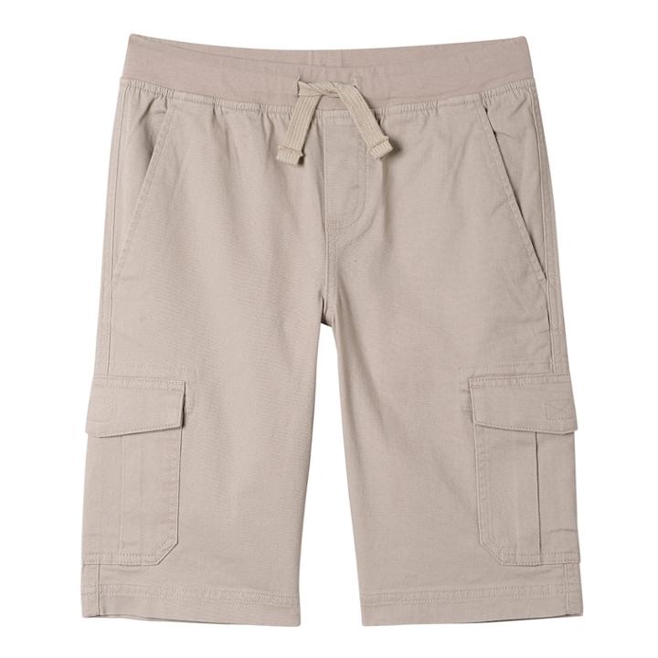 Husky Boys 4-20 Chaps Riley Stretch Cargo Shorts, Size: 16 Husky, Beig/green (beig/khaki)