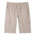 Husky Boys 4-20 Chaps Riley Stretch Cargo Shorts, Size: 16 Husky, Beig/green (beig/khaki)