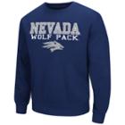 Men's Nevada Wolf Pack Fleece Sweatshirt, Size: Xl, Blue (navy)