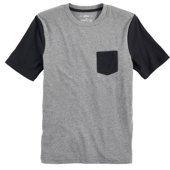 Boys 8-20 Urban Pipeline&reg; Ultimate Colorblock Pocket Tee, Size: Large, Med Grey