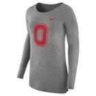 Women's Nike Ohio State Buckeyes Cozy Knit Top, Size: Large, Dark Blue