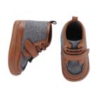 Baby Boy Carter's Wool Hiker Boot Crib Shoes, Size: 3-6 Months, Grey