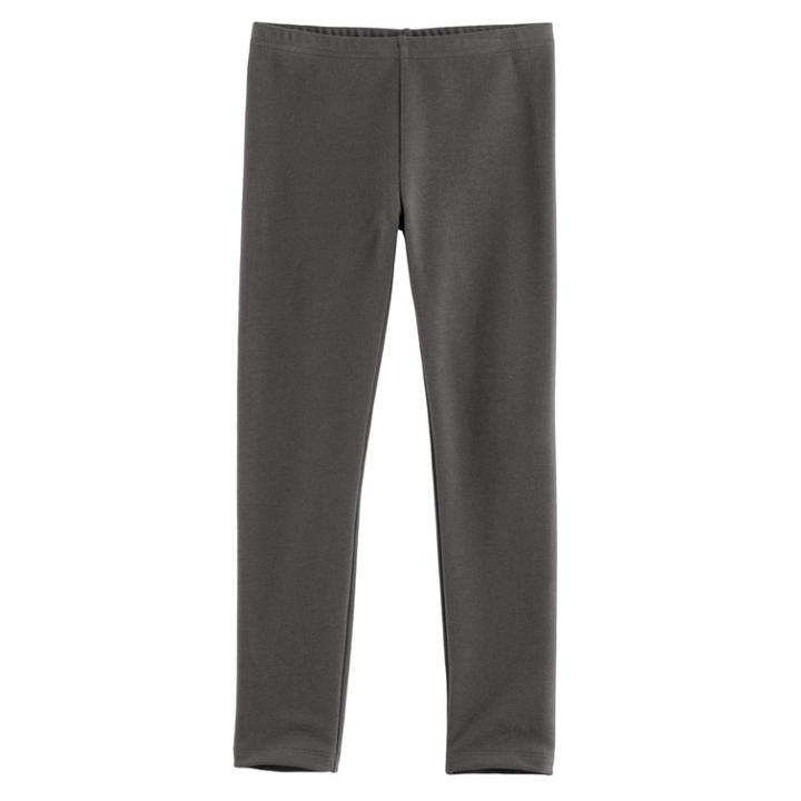 Girls 4-10 Jumping Beans® Fleece-lined Leggings, Size: 5, Grey