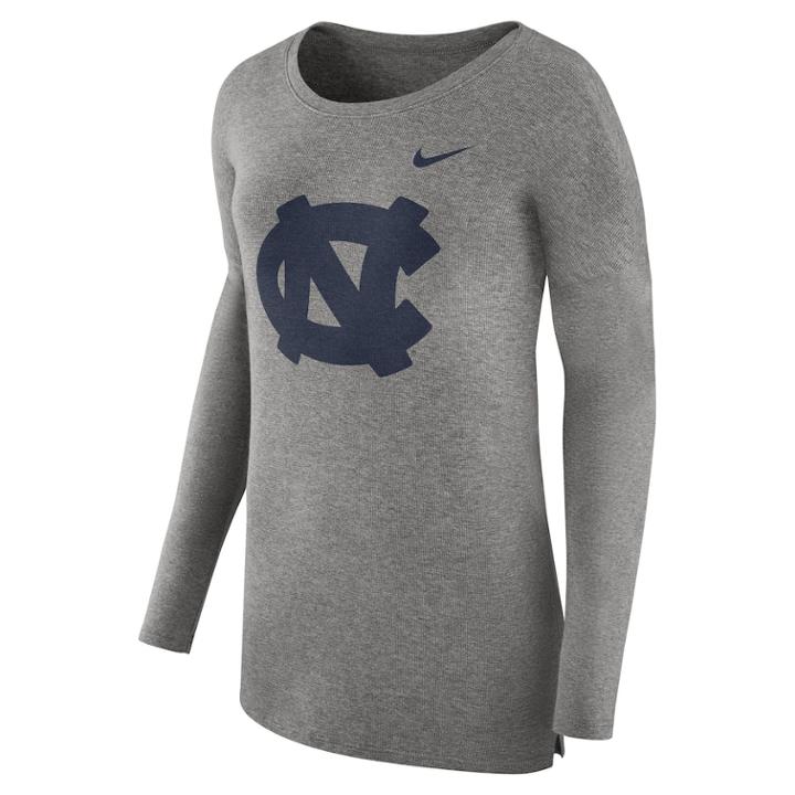 Women's Nike North Carolina Tar Heels Cozy Knit Top, Size: Large, Lt Green