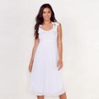Women's Lc Lauren Conrad Crochet Midi Dress, Size: Small, White