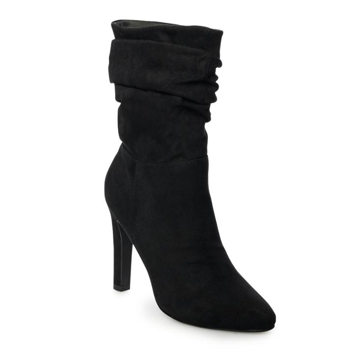 Madden Nyc Savanah Women's High Heel Slouch Boots, Size: Medium (9.5), Oxford