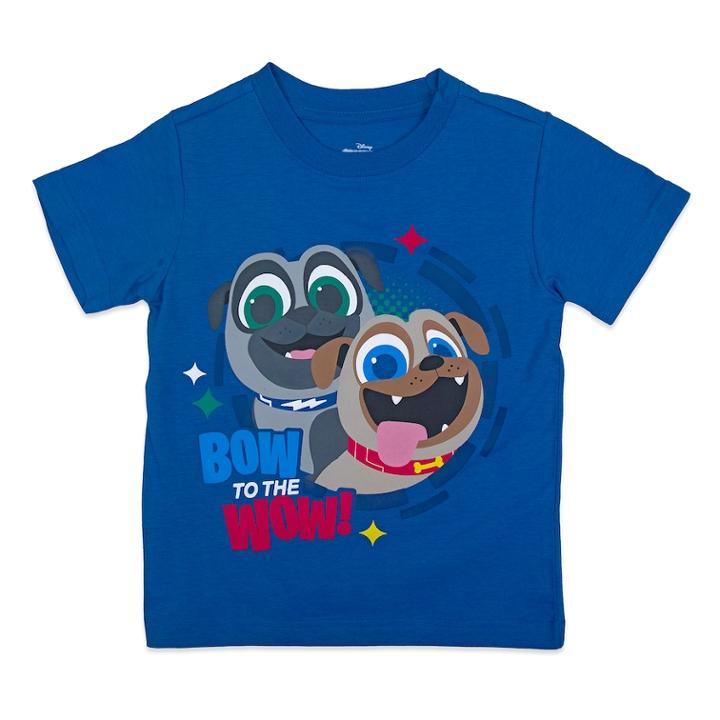 Disney's Puppy Dog Pals Toddler Boy Bow To The Wow! Bingo & Rolly Graphic Tee, Size: 4t, Blue