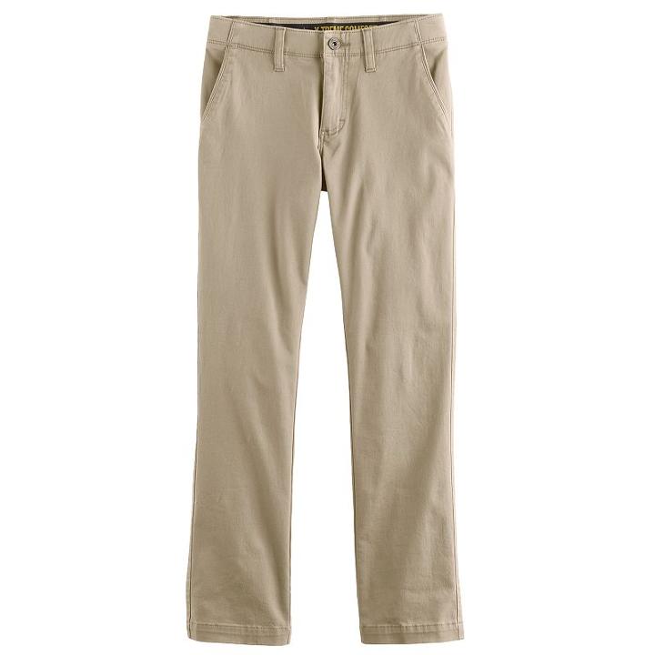 Husky Boys 8-20 Lee Sport Slim-fit Chino Pants, Size: 12 Husky, Lt Beige