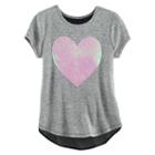 Girls 7-16 Miss Chievous Bow Back Tulip Hem Hatchi Top, Size: Xl, Black