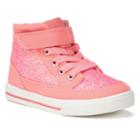 Oshkosh B'gosh&reg; Kendall 3 Toddler Girls' High-top Sneakers, Girl's, Size: 8 T, Dark Pink