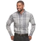 Men's Haggar&reg; Weekender Classic-fit Button-down Shirt, Size: Xl, Oxford