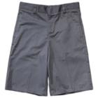 Boys 4-20 French Toast School Uniform Flat-front Adjustable-waist Shorts, Boy's, Size: 12, Light Grey