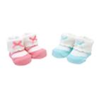 Baby Girl Carter's 2-pack Mary Jane Keepsake Booties, Size: Newborn, Multicolor