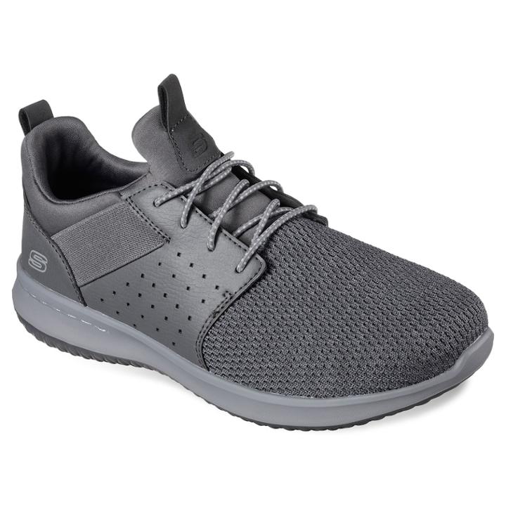 Sketchers Camben Men's Shoes, Size: 10.5, Med Grey