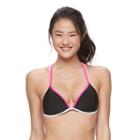 Mix And Match Bust Enhancer Push-up Bikini Top, Size: Small, Black