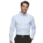 Men's Haggar Classic-fit Button-down Shirt, Size: Xl, Light Blue