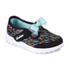 Skechers Gowalk Flutter Fabulous Girls' Sneakers, Size: 6 T, Dark Beige