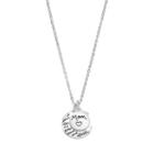Silver Expressions By Larocks I Love You To The Moon & Back Mom Pendant, Women's, Grey
