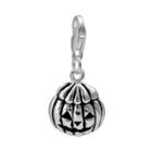 Personal Charm Sterling Silver Pumpkin Charm, Women's, Grey