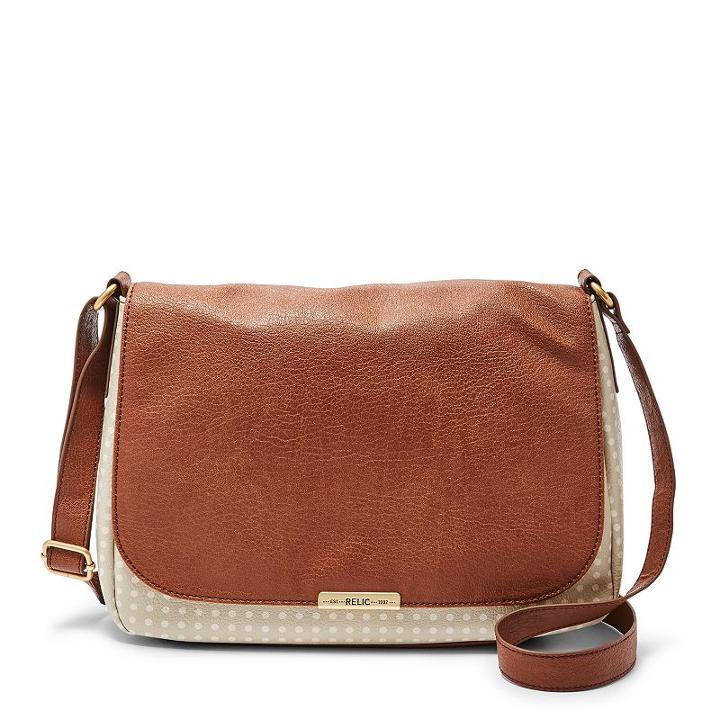 Relic Alexa Flap Crossbody Bag, Women's, Red Overfl